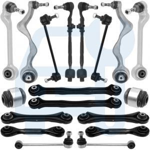 Kit Bras de Suspension Avant Arrière 20 Pièces pour BMW Série 3 E90 E91 E92 E93