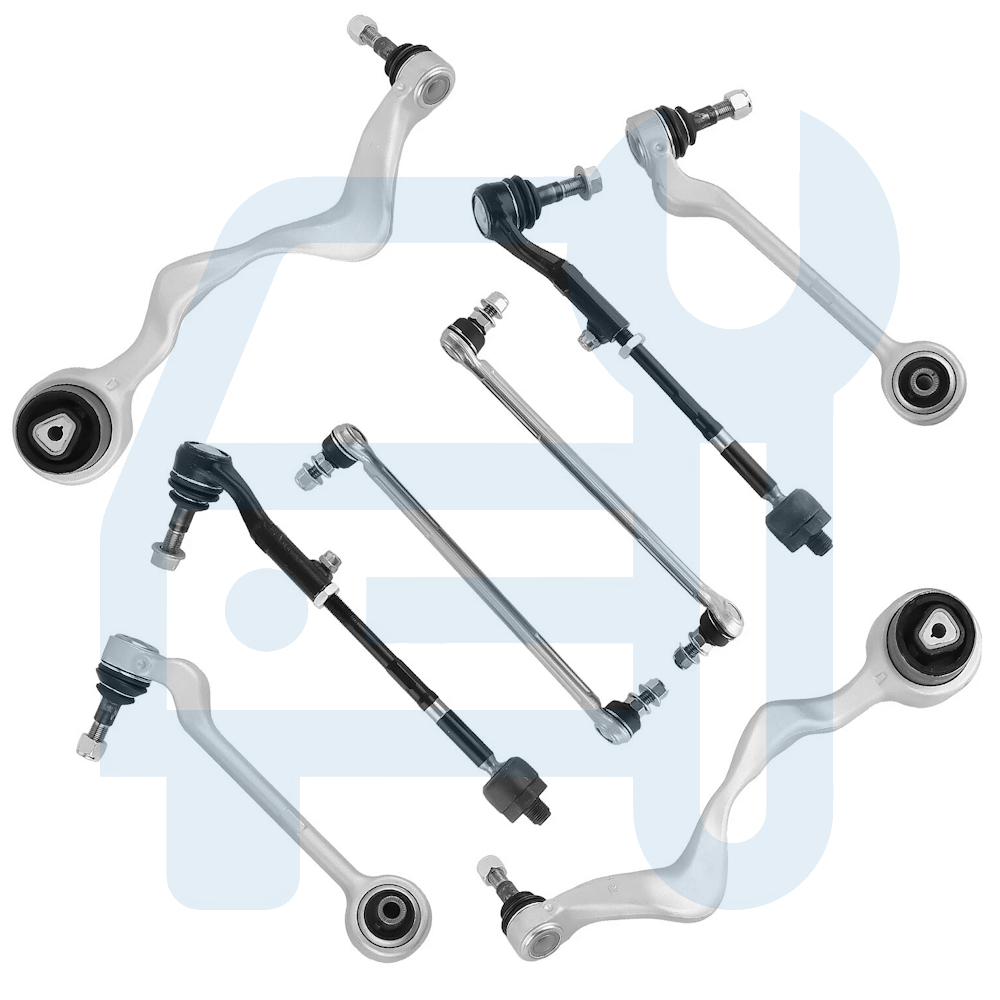 Kit Réparation Bras de Suspension Avant 10 Pièces pour BMW Série 1 E81 E82 E87 E88