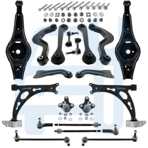 Audi A3 8P 8Pa Kit Triangle Bras De Suspension Biellette Avant Arrière Visserie