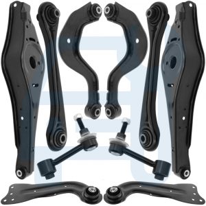 Kit Bras De Suspension Essieu Arrière 10 Pièces pour Audi A3 8P 8PA Sportback Q3