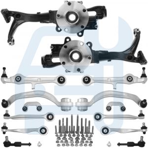 Audi A4 B5 A6 4B Vw Passat 3B Fusee D'Essieu Roulement Moyeu Bras De Suspension