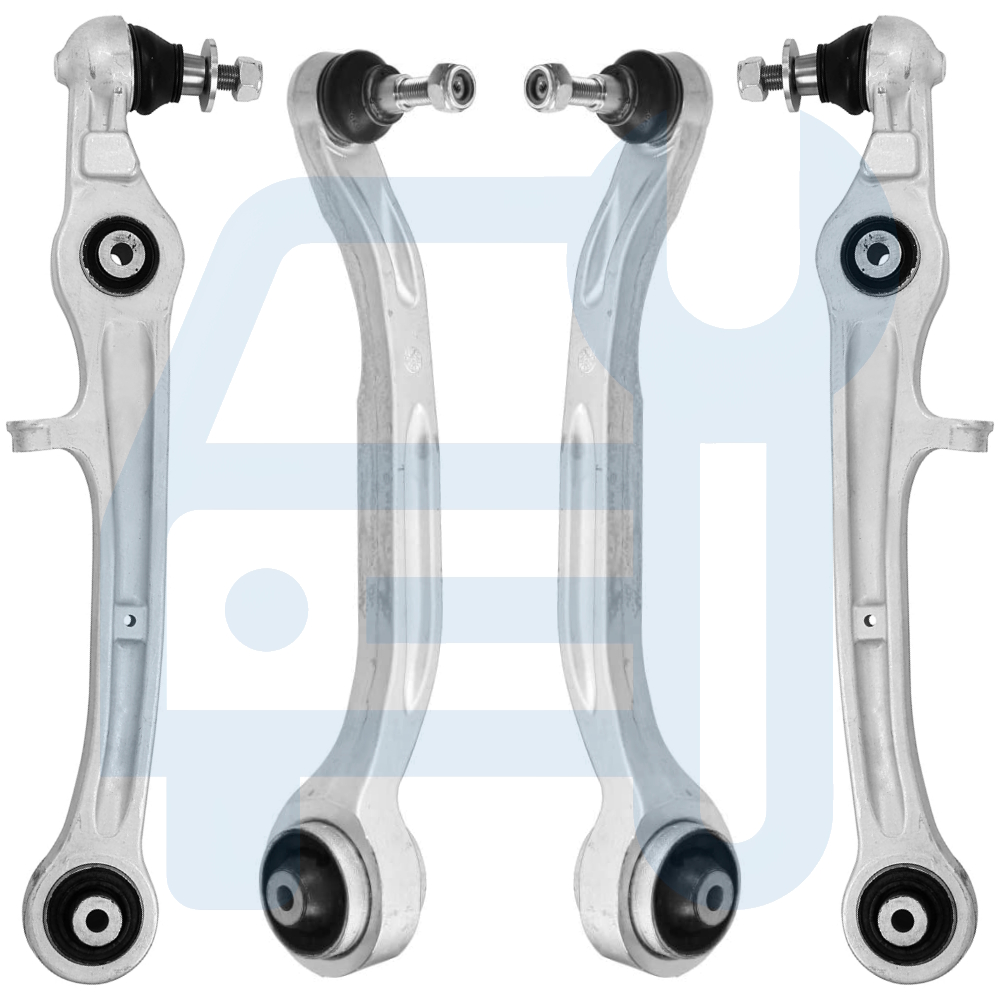 Kit Triangle Bras de Suspension Avant 4 Pieces pour Audi A6 C6 4F