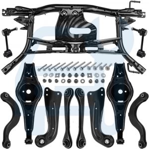 Audi A3 8P 8P7 Cabriolet Kit Bras De Suspension Biellette Essieu Arrière Berceau