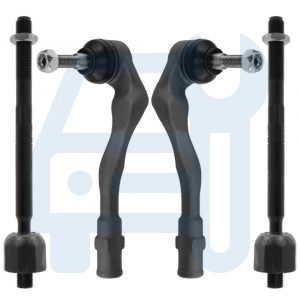 Kit Rotules Biellettes de Direction Avant 4 Pièces pour Audi A6 4G C7 A7 4GA