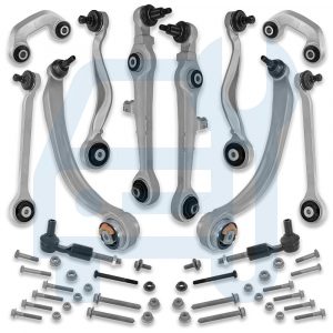 KIT TRIANGLE BRAS DE SUSPENSION 14 PIECES AUDI A4 B5 VW PASSAT 3B BERLINE BREAK