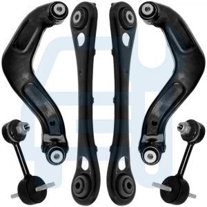 Kit Bras De Suspension Arrière 6 Pièces pour Audi A4 8E B6 B7