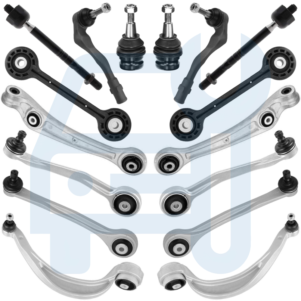 Kit Triangle Bras de Suspension Avant 16 Pièces pour Audi A4 B9 8W