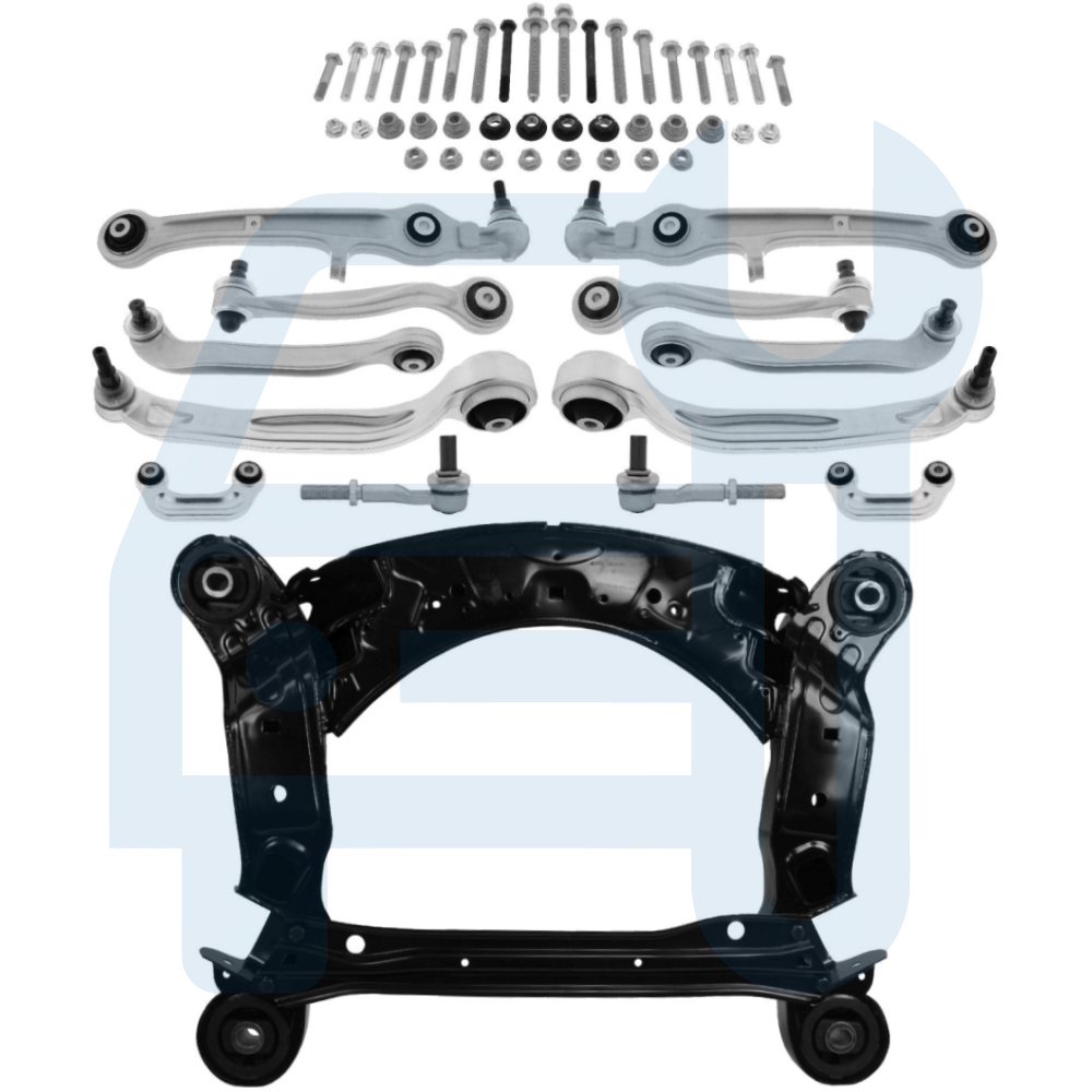 Audi A6 4F C6 Berceau Support Moteur Bras De Suspension Rotule Biellette Avant