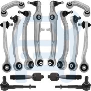 Kit Triangle Bras de Suspension Avant 14 Pièces pour Audi A6 4F C6