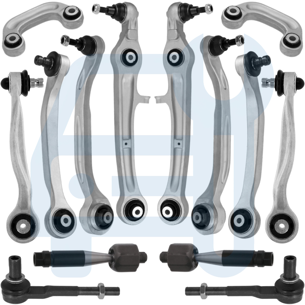 Kit Triangle Bras de Suspension Avant 14 Pièces pour Audi A6 4F C6