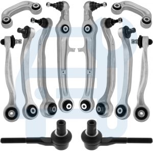 Audi A8 4E Vw Phaeton 3D Kit Triangle Bras De Suspension Rotule Biellette Avant