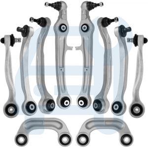 Audi A8 4E Vw Phaeton 3D Kit Triangle Bras De Suspension Biellette Barre Stab Av