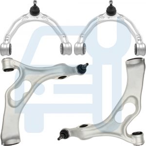Kit Triangle Bras de Suspension Avant 4 Pièces pour Audi Q7 4L