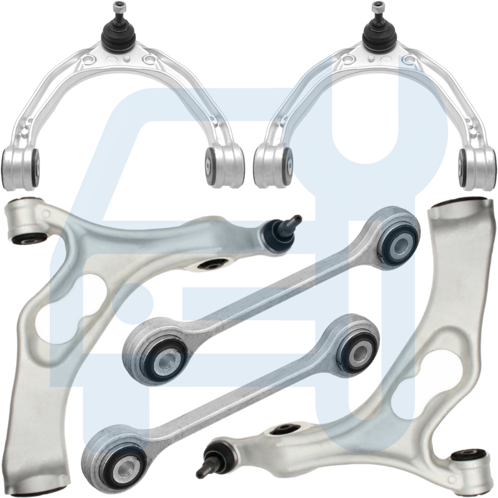 Kit Triangle Bras de Suspension Avant 6 Pièces pour Audi Q7 4L