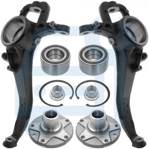 Kit Fusée d'essieu Suspension Roulement Moyeu Avant Audi Q7 4L VW Touareg 7L