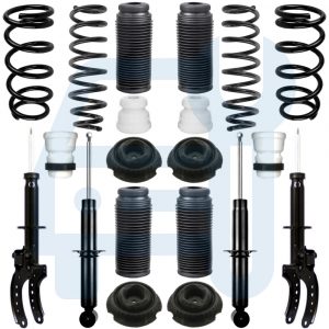 Audi Q7 4L Vw Touareg 7L Porsche Cayenne 9Pa Kit Amortisseurs Coupelles Ressorts