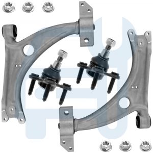 AUDI Q3 8U VW TIGUAN 5N SHARAN 7N BRAS TRIANGLE DE SUSPENSION ROTULE AVANT 4 PCS