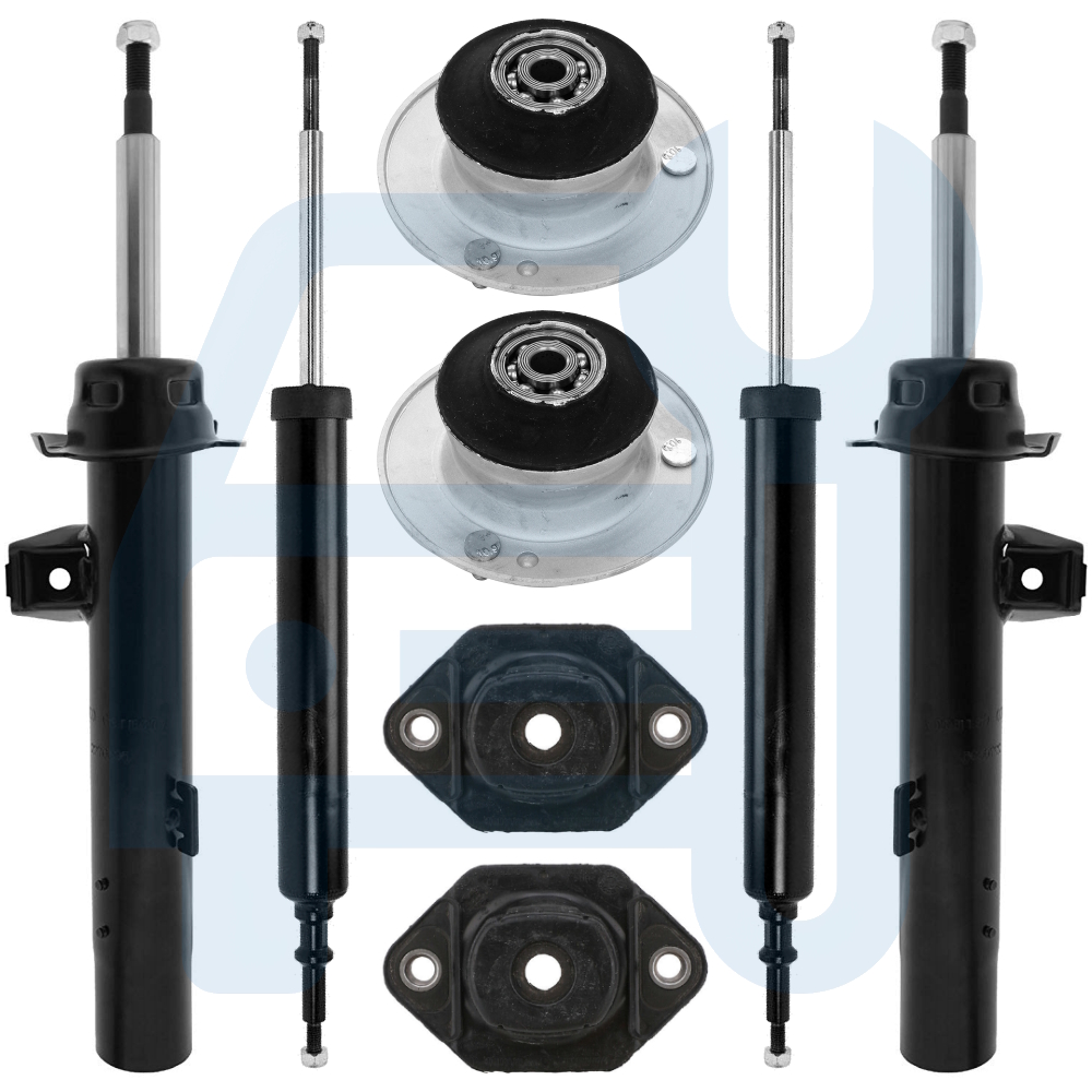 BMW Serie 3 E90 E91 E92 E93 Kit Amortisseurs Avant Arrière Coupelles Silent Bloc