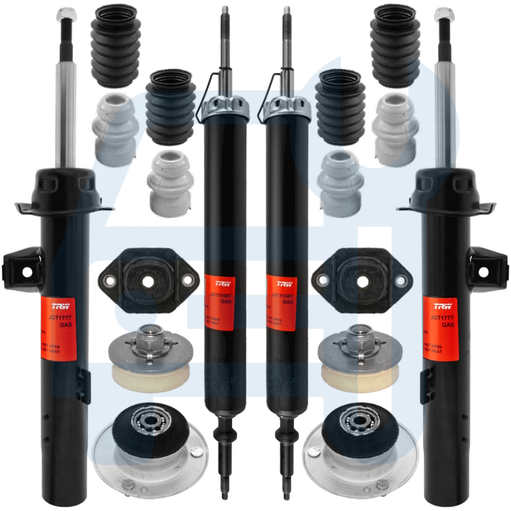 Kit Amortisseurs Gaz Avant et Arrière M-Sport pour BMW Série 1 E81 E82 E87 E88