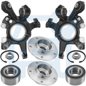 BMW 1 E81 E82 E87 E88 PORTE FUSEE D'ESSIEU MOYEU ROUE ROULEMENT AR ARRIERE D & G