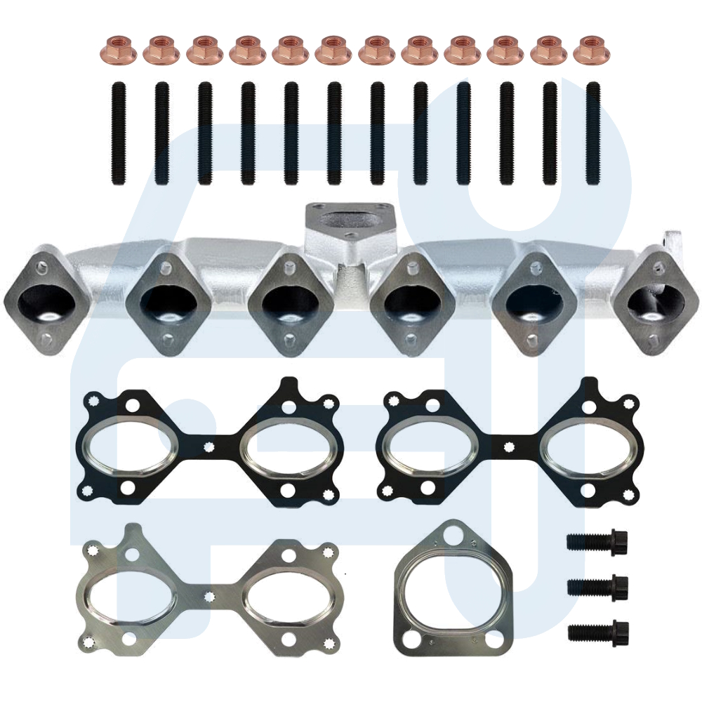 BMW Serie 3 E46 330D 330Xd 330Cd Collecteur D'Echappement Fonte Moteur M57 3.0 D