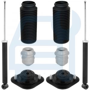 BMW 3 E36 E46 Amortisseurs Gaz Arrière Ar Coupelles Butée Soufflet Protection