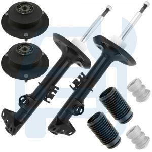 BMW 3 E36 90-98 Amortisseurs Gaz Avant Av Coupelles Butée Soufflet Protection