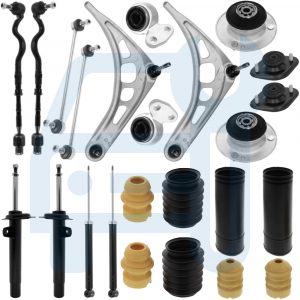 BMW 3 E46 Coupe Cabriolet Amortisseurs Gaz Kit Bras De Suspension Avant Arrière