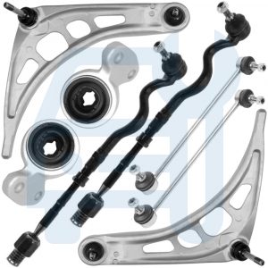 Kit Triangle Bras de Suspension Avant 8 Pièces pour BMW Série 3 E46