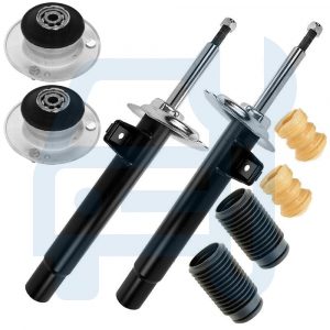 BMW 3 E46 98-05 AMORTISSEURS GAZ AVANT AV COUPELLES BUTÉE SOUFFLET PROTECTION