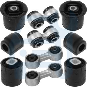 BMW 5 E34 7 E32 SILENT BLOC SUSPENSION BIELLETTES BARRE STAB PONT ESSIEU ARRIÈRE
