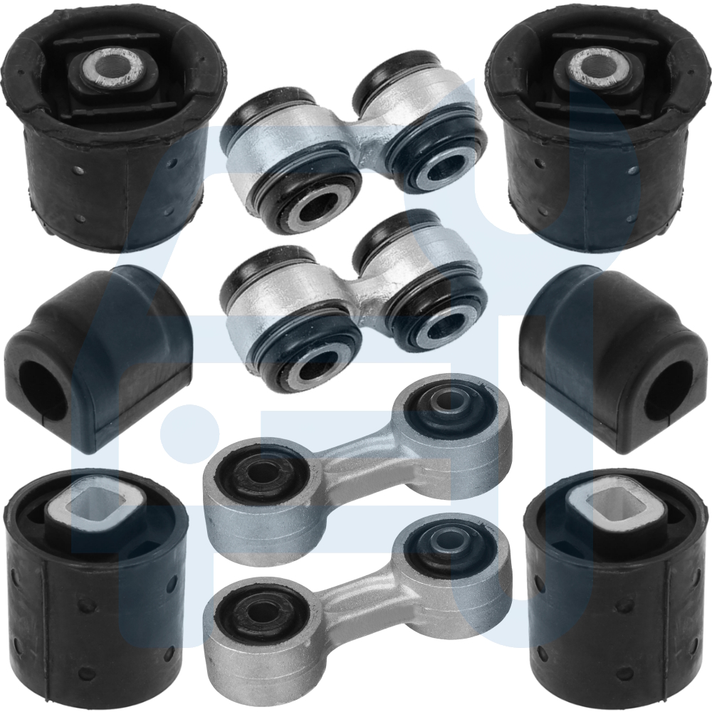 BMW 5 E34 7 E32 SILENT BLOC SUSPENSION BIELLETTES BARRE STAB PONT ESSIEU ARRIÈRE