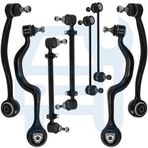 BMW 5 E34 Triangle Bras De Suspension Rotule Biellette Barre Stab Avant 8 Pcs