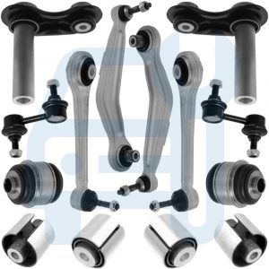 BMW 5E39 535i 540i M5 V8 KIT TRIANGLE BRAS SUSPENSION SILENT BLOC ARRIÈRE 14 PCS