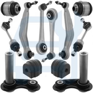 BMW 5 E60 E61 TRIANGLE BRAS SUSPENSION BIELLETTE BARRE STAB SILENT BLOC ARRIÈRE