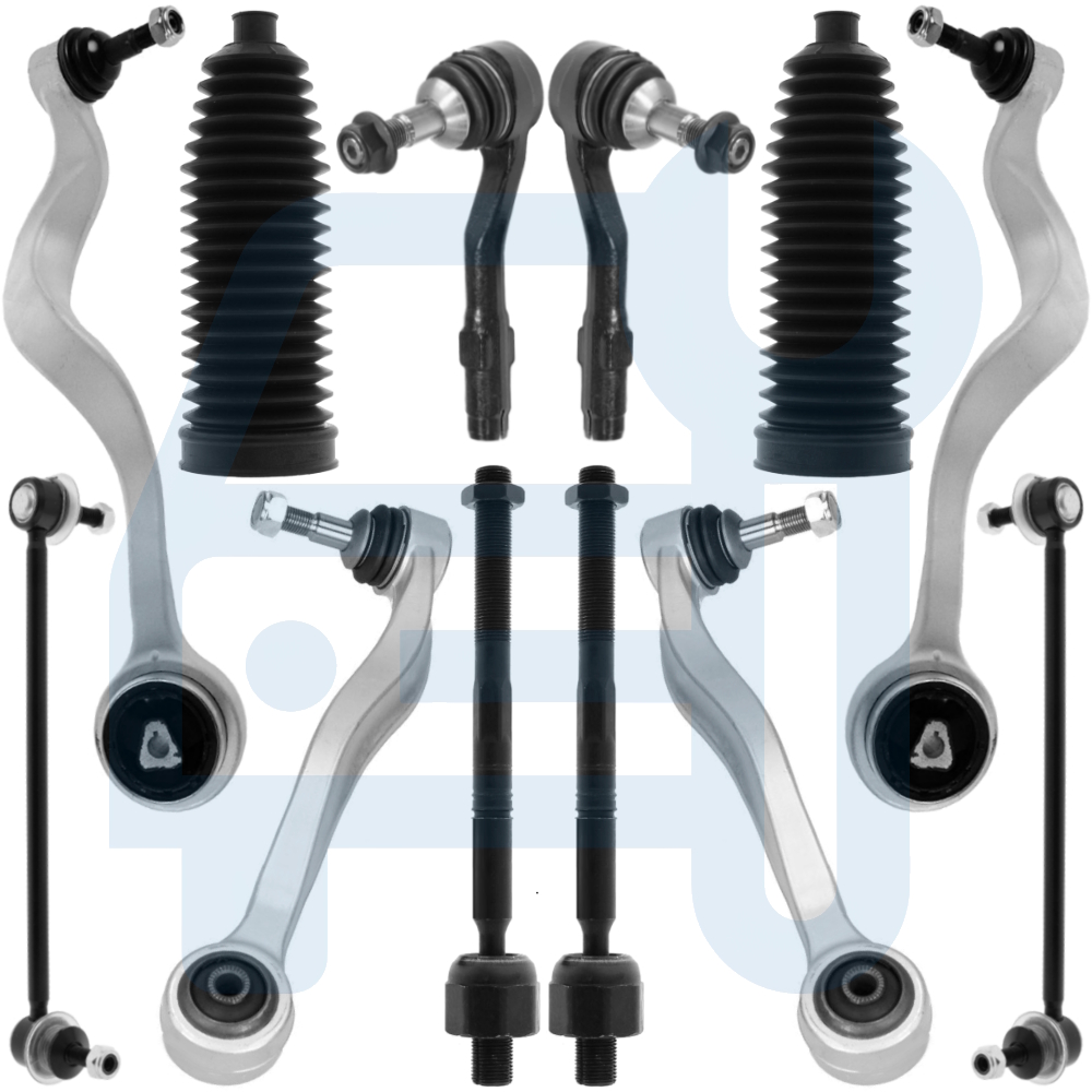 BMW Serie 5 E60 E61 520D 525D 530D 535D Kit Triangle Bras De Suspension Avant Av