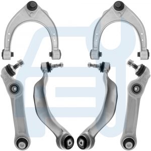 BMW Serie 5 Gt Gran Turismo F07 Kit Bras De Suspension Inférieur Supérieur 6 Pcs