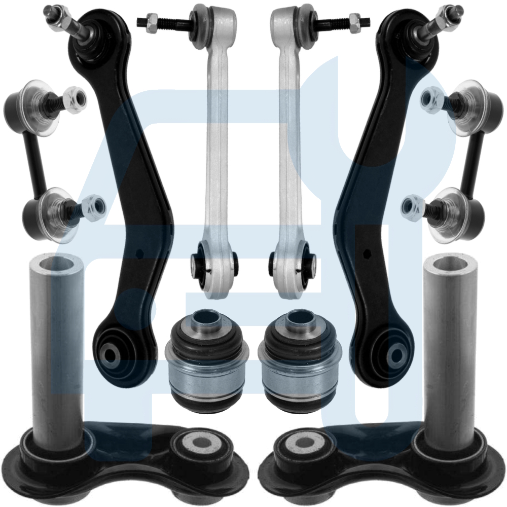 BMW 7 E38 Triangle Bras De Suspension Rotule Biellette Silent Bloc Arrière 10Pcs