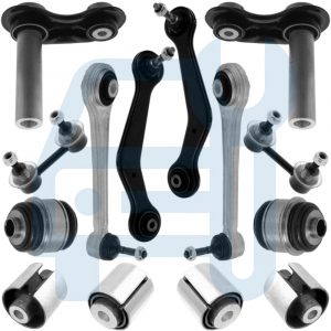 BMW 7 E38 Triangle Bras De Suspension Rotule Biellette Silent Bloc Arrière 14Pcs