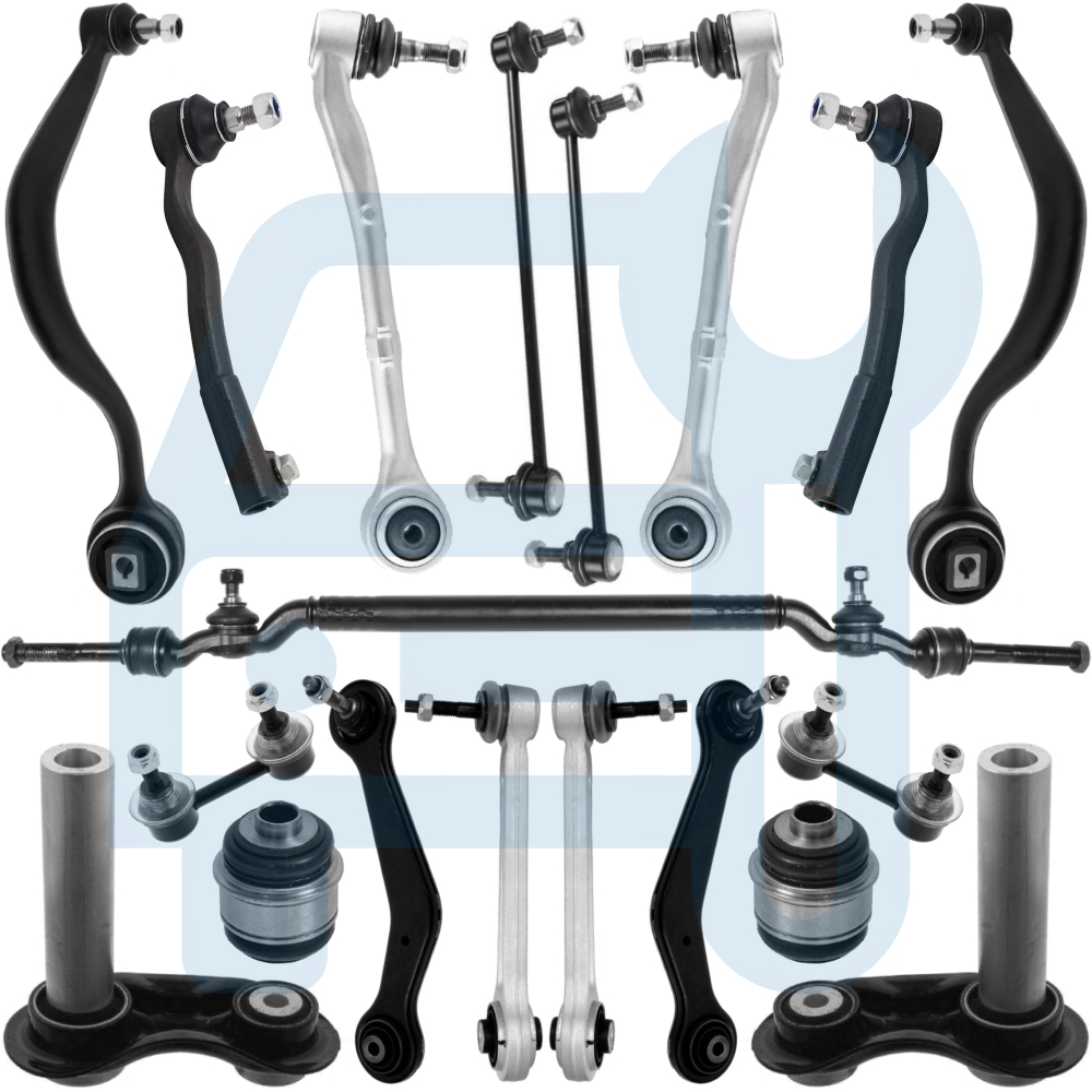 BMW 7 E38 Triangle Bras De Suspension Rotule Biellette Avant Arrière 19 Pieces