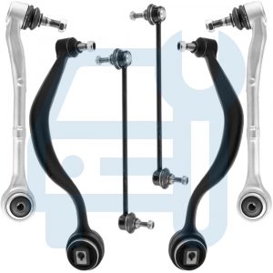 BMW 7 E38 Kit Triangle Bras De Suspension Rotule Biellette Essieu Avant Av 6 Pcs