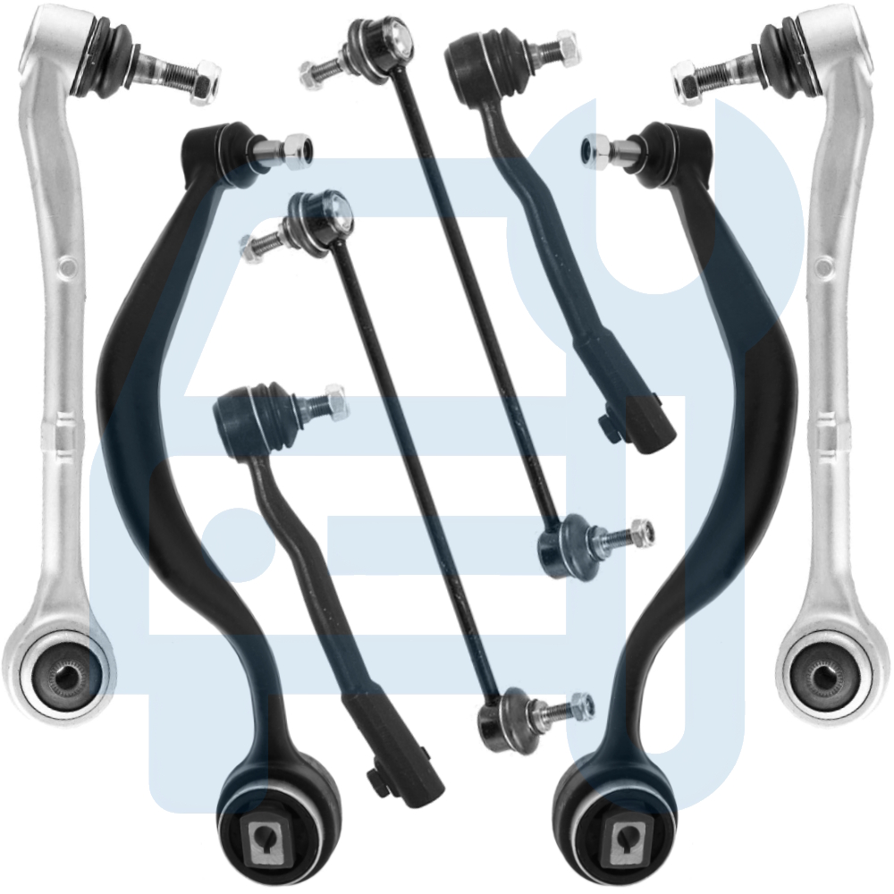 BMW 7 E38 TRIANGLE BRAS DE SUSPENSION ROTULE BIELLETTE SILENT BLOC AVANT 10 PCS