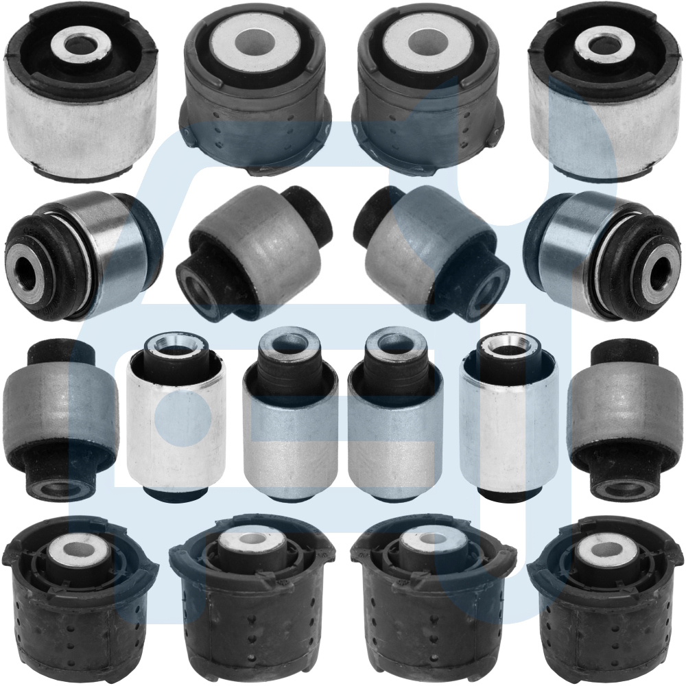 BMW Serie 3 E46 Kit Silent Bloc De Suspension Bras Berceau Fusee Essieu Arriere