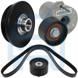 BMW 7 F01 F02 F03 F04 730D 740D Poulie Damper Vilebrequin Courroie Galet Tendeur