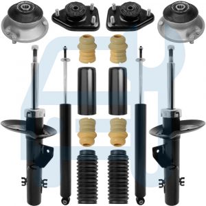 BMW X3 E83 Amortisseurs Gaz Avant Arrière Coupelles Butée Soufflet Protection