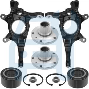 BMW X5 E53 Porte Fusee D'Essieu Moyeu Roue Roulement Avant Gauche Droit Avg Avd
