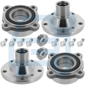 BMW X5 E53 98-06 KIT MOYEU MOYEUX DE ROUE ROULEMENT ESSIEU ARRIERE GAUCHE DROITE