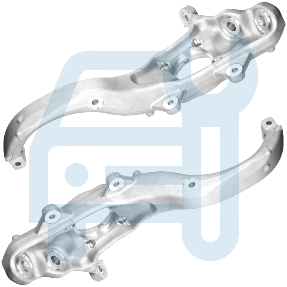 BMW X5 E70 F15 X6 E71 F16 Kit Pivot Fusee D'Essieu Avant Suspension De Roue Alu