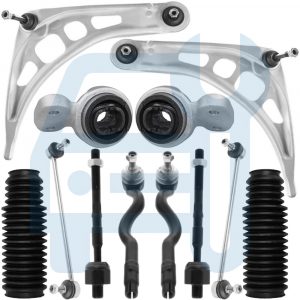 BMW 3 E46 318D 320D 330D Kit Bras De Suspension Rotule Biellette Soufflet 12 Pcs