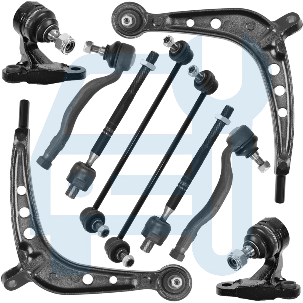 BMW 3 E46 325Xi 330Xi 330Xd Triangle Bras De Suspension Rotule Biellette 10 Pcs